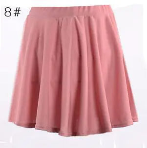 LIVA High-Waisted Pleated Mini Skirt