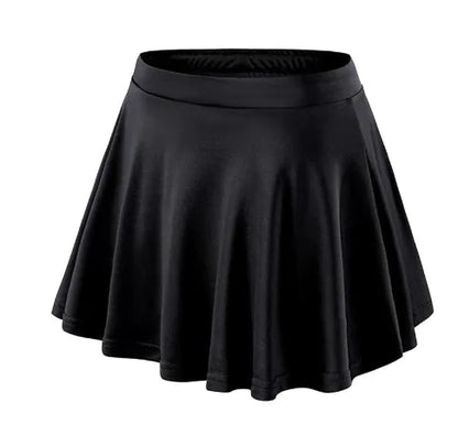 LIVA High-Waisted Pleated Mini Skirt
